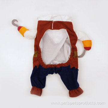 The Pirate Captain Design Warm Pet Clothing